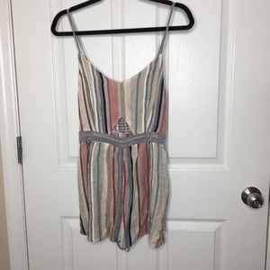 Multi color romper